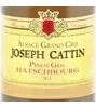 Cattin Freres 09 Pinot Gris Grand Cru Hatschbourg (J. Cattin) 2009